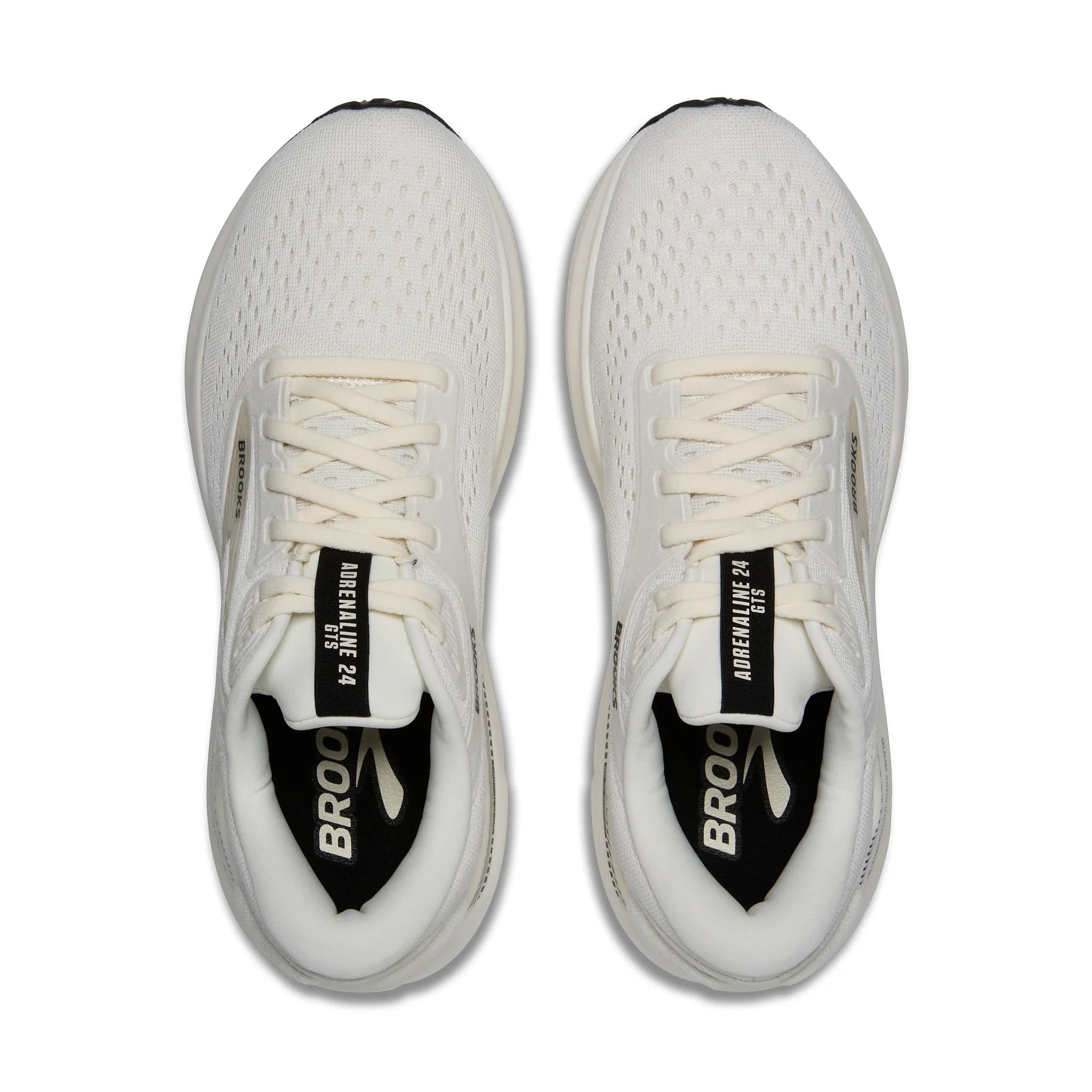 Women's - Brooks Adrenaline GTS 24 - Coconut/Black/Biscuit