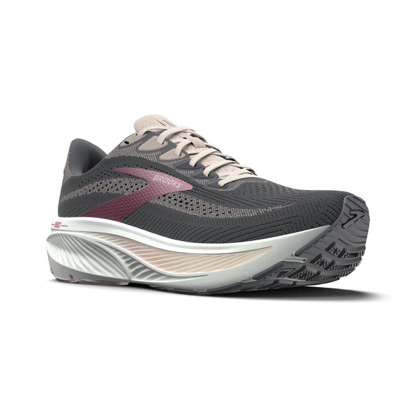 Women's - Brooks Ghost 17 - Poppy Seed/Pink/Bluewash