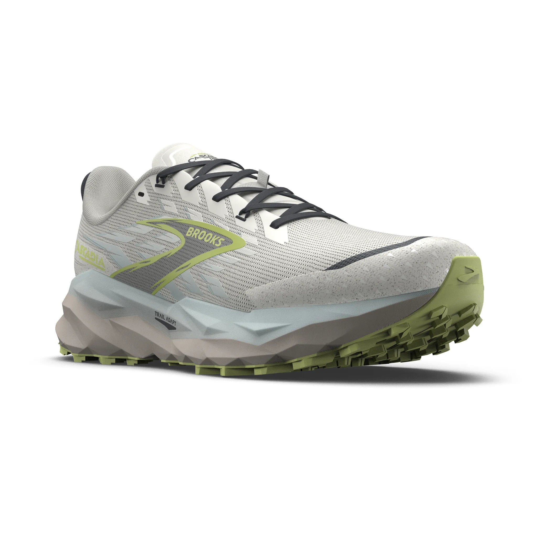 Women's - Brooks Cascadia 19 - Coconut/Misty Blue/Ebony