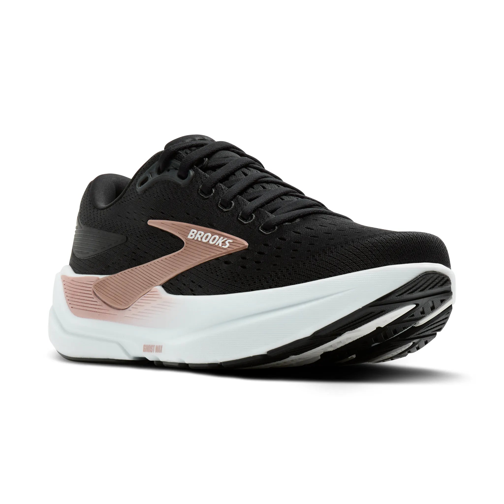Women's - Brooks Ghost Max 3 - Black/Black/Rose Gold
