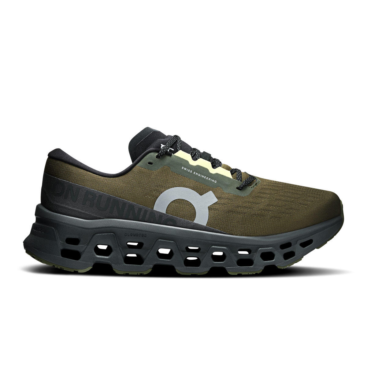 On Men's Cloudmonster 3 Olive | Eclipse