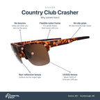 Goodr Country Club Crasher features