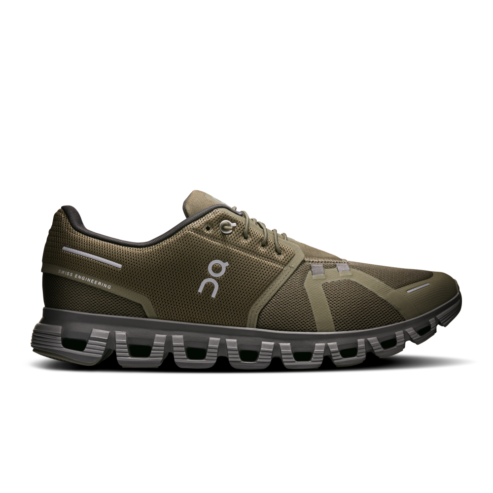 Men's - On Cloud 6 - Olive/Evergreen