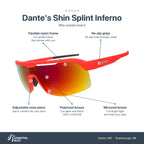 Goodr Dante's Shin Splint Inferno features