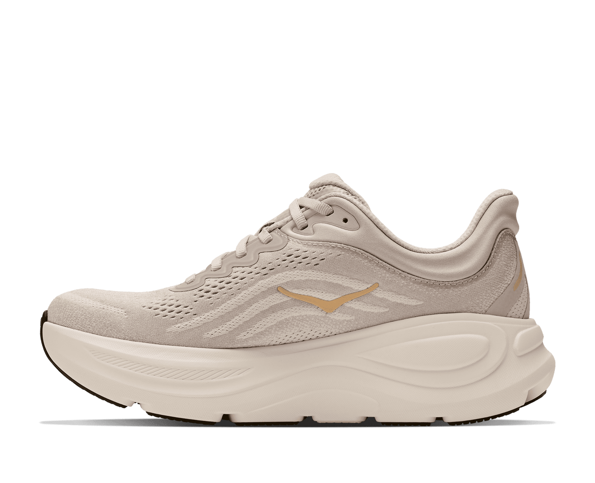 HOKA Women's Bondi 9 River Rock Grey/Alabaster