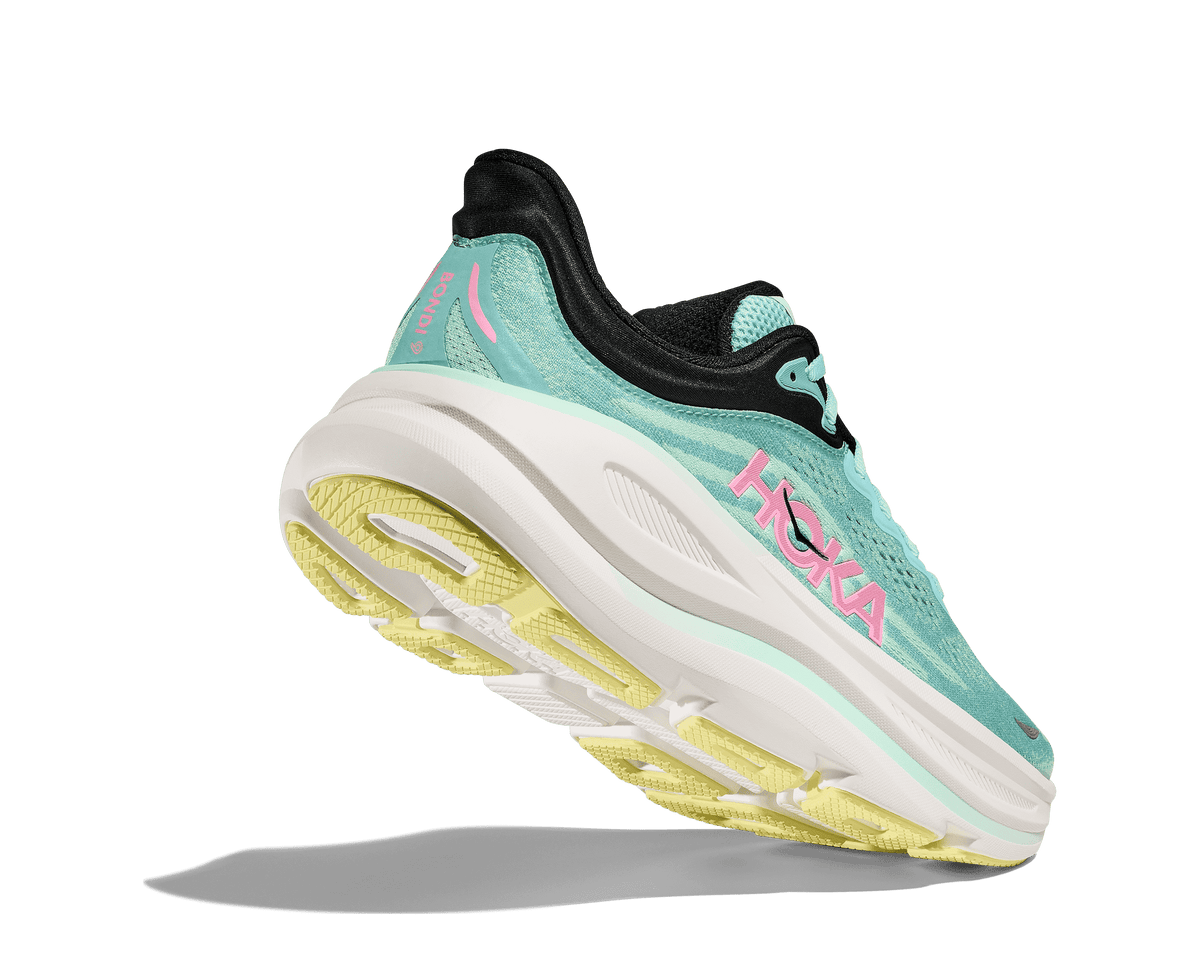 HOKA Women's Bondi 9 Blue Spark/Mint Fluorite