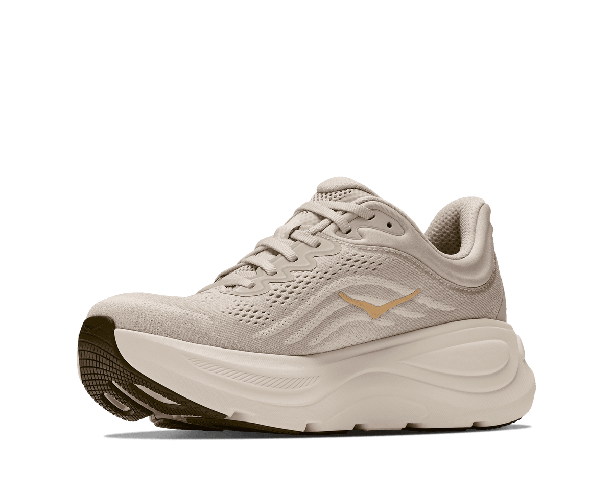HOKA Women's Bondi 9 River Rock Grey/Alabaster