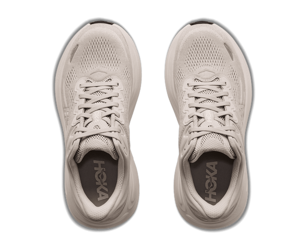 HOKA Women's Bondi 9 River Rock Grey/Alabaster