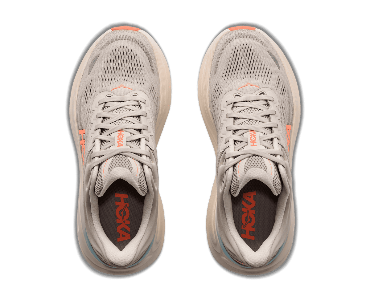 HOKA Women's Bondi 9 River Rock Grey/Mineral Ore