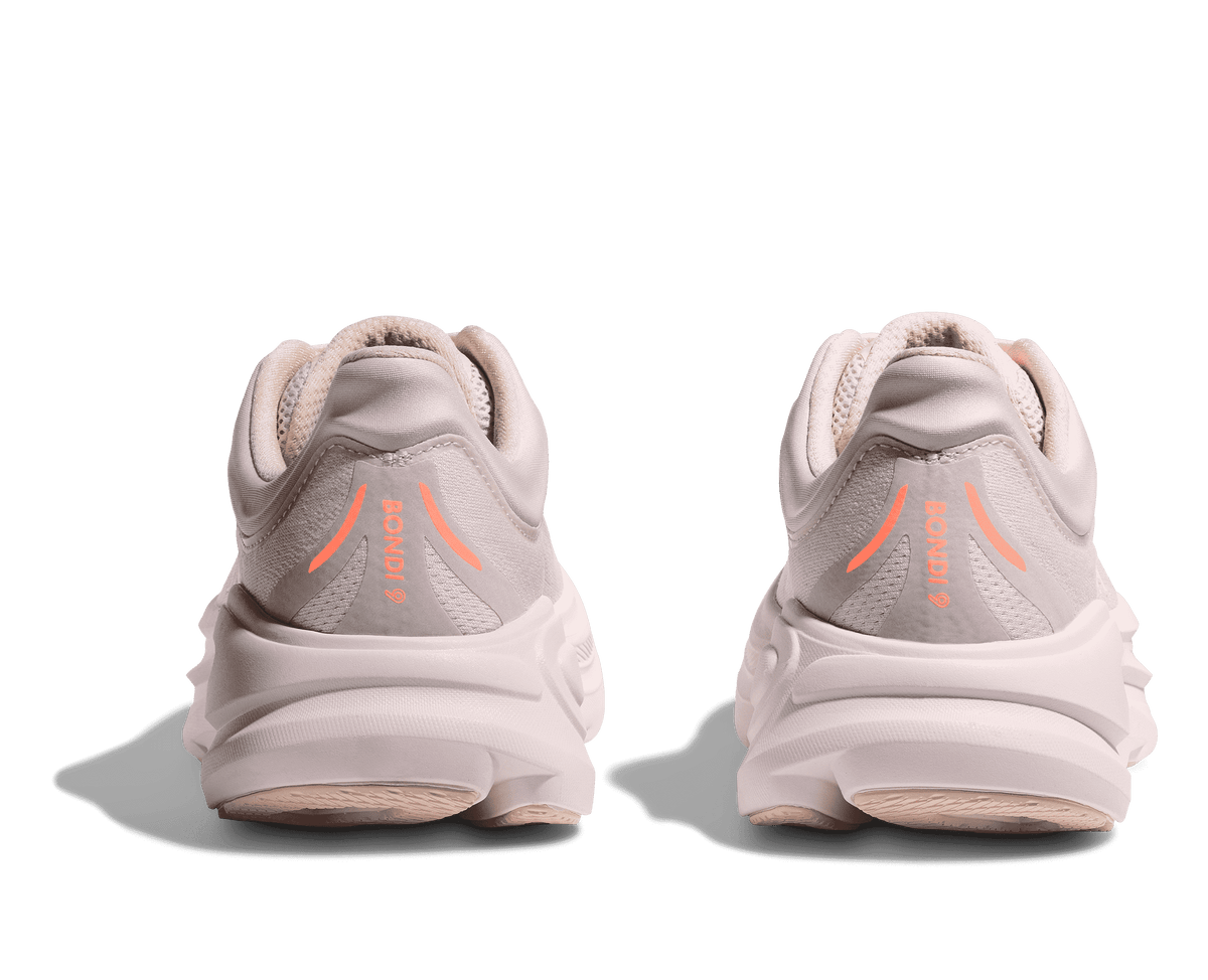 HOKA Women's Bondi 9 Lilac Cream/Tangerine Glow