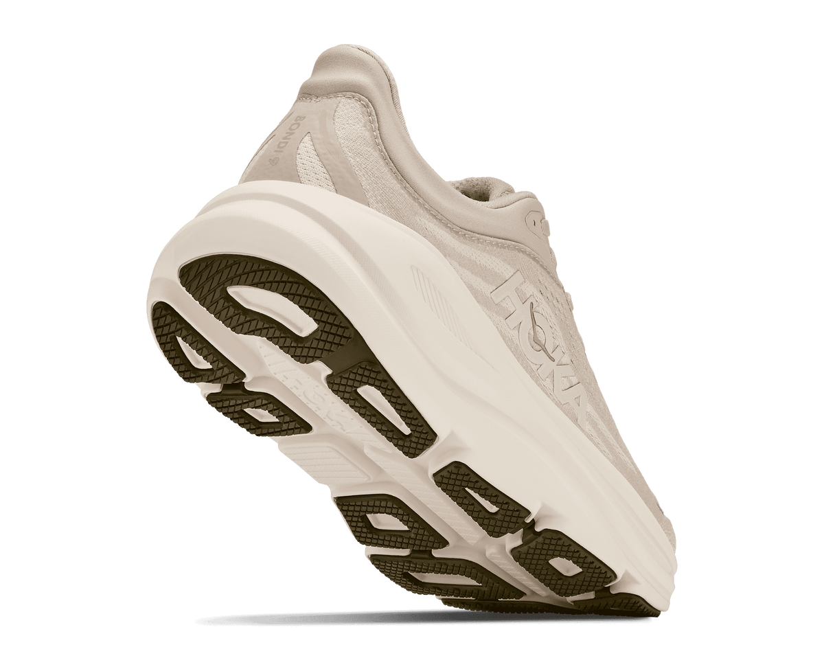 HOKA Women's Bondi 9 River Rock Grey/Alabaster