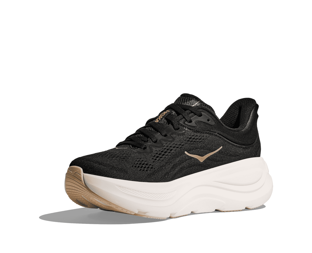 HOKA Women's Bondi 9 Black/Rose Gold