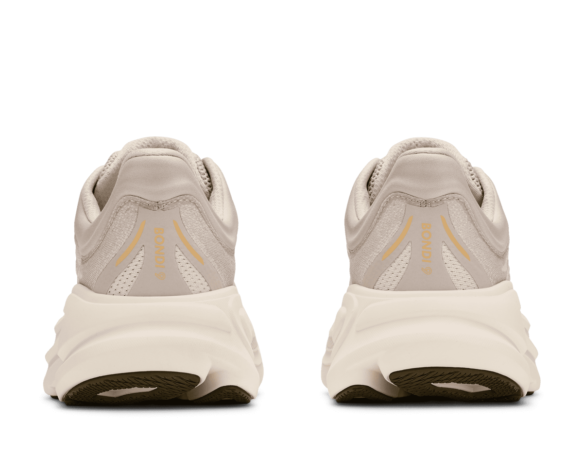 HOKA Women's Bondi 9 River Rock Grey/Alabaster