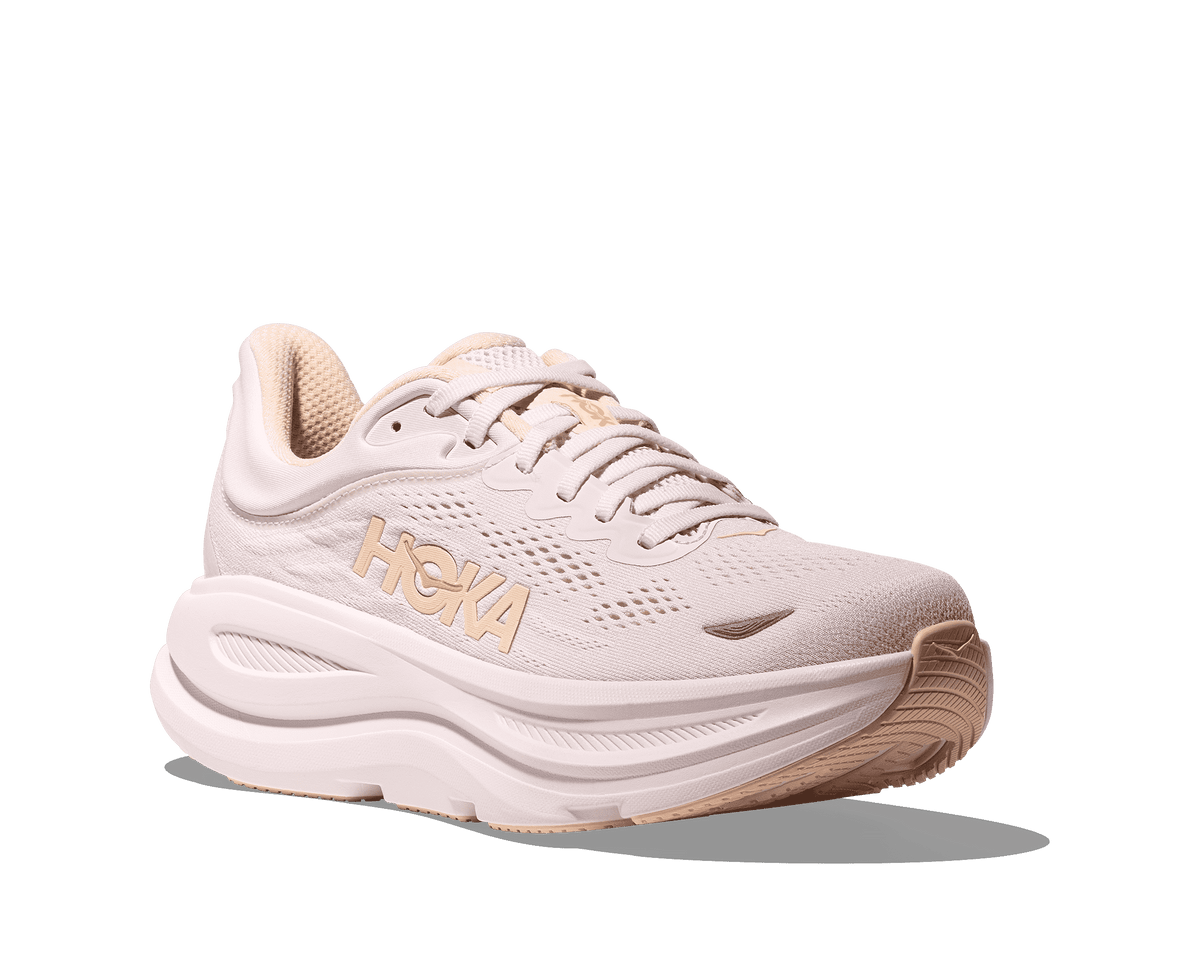 HOKA Women's Bondi 9 Lilac Cream/Tangerine Glow