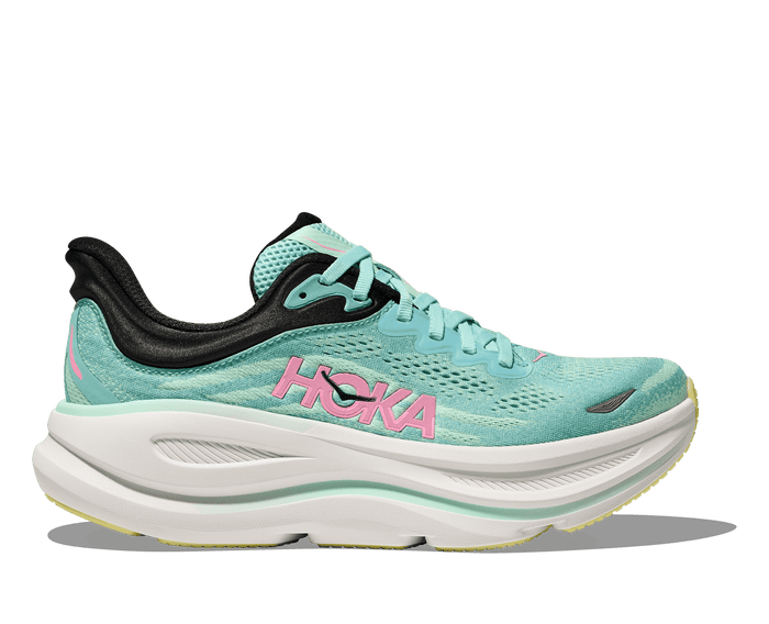 Women's - HOKA Bondi 9 - Blue Spark /Mint Fluorite