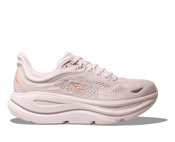 HOKA Women's Bondi 9 Lilac Cream/Tangerine Glow