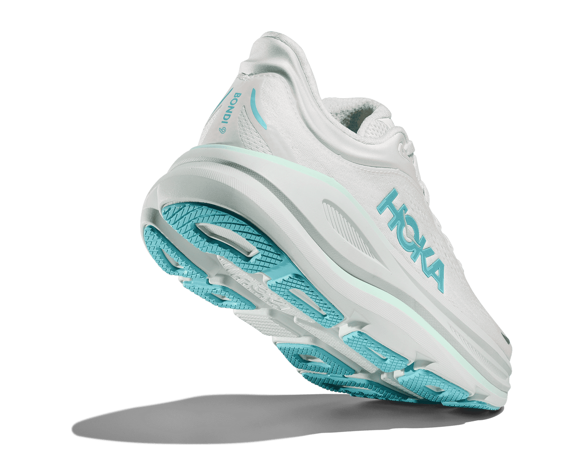HOKA Women's Bondi 9 Frost/Cielo Blue