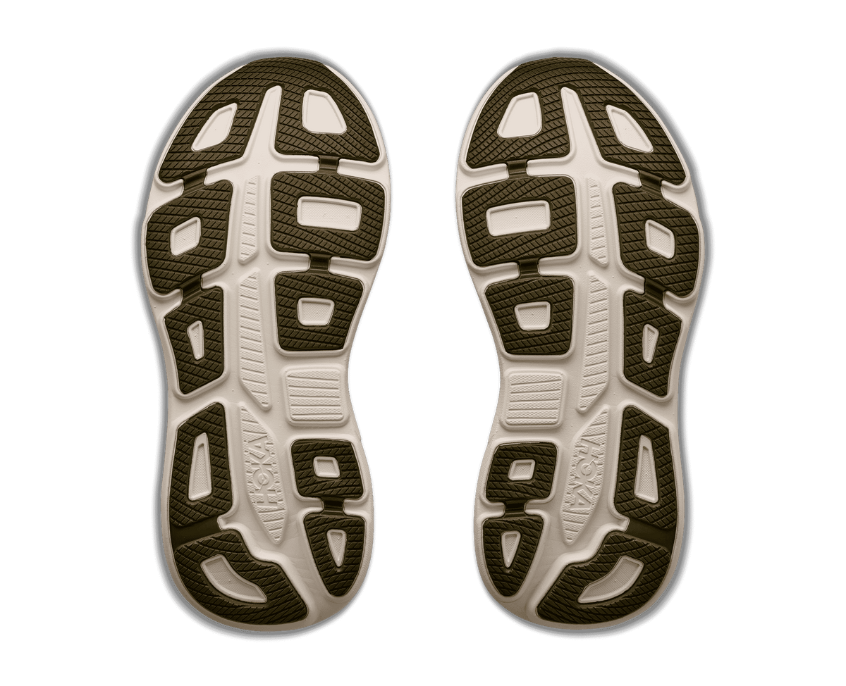 HOKA Women's Bondi 9 River Rock Grey/Alabaster