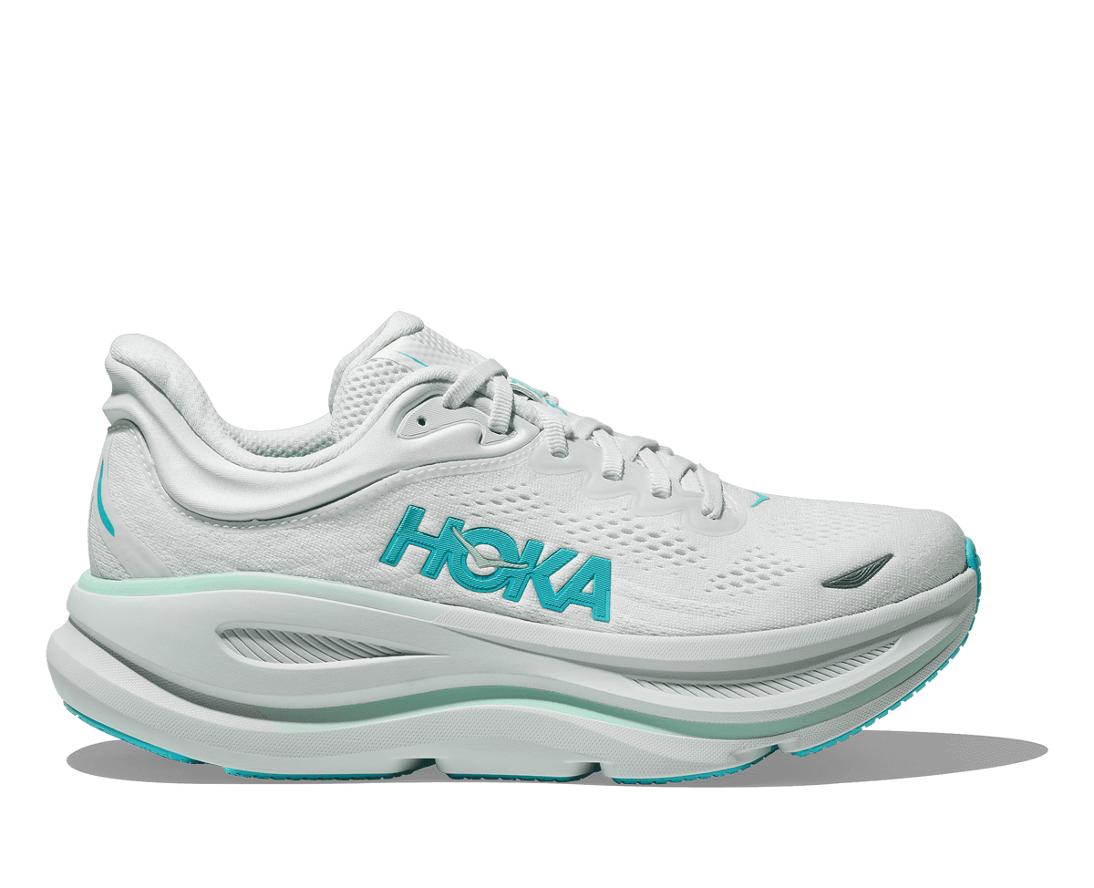 HOKA Women's Bondi 9 Frost/Cielo Blue
