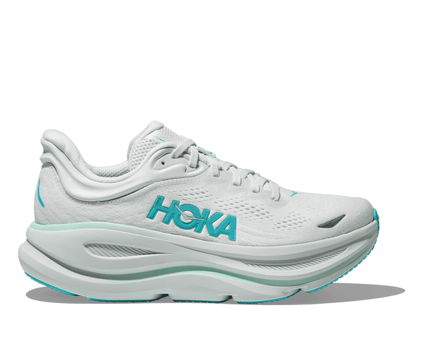 HOKA Women's Bondi 9 Frost/Cielo Blue