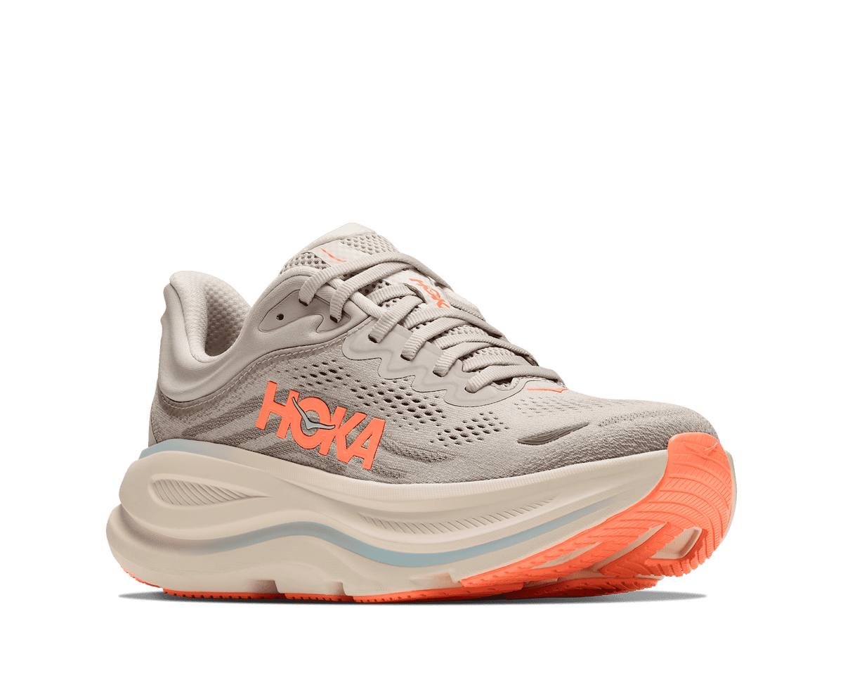 HOKA Women's Bondi 9 River Rock Grey/Mineral Ore