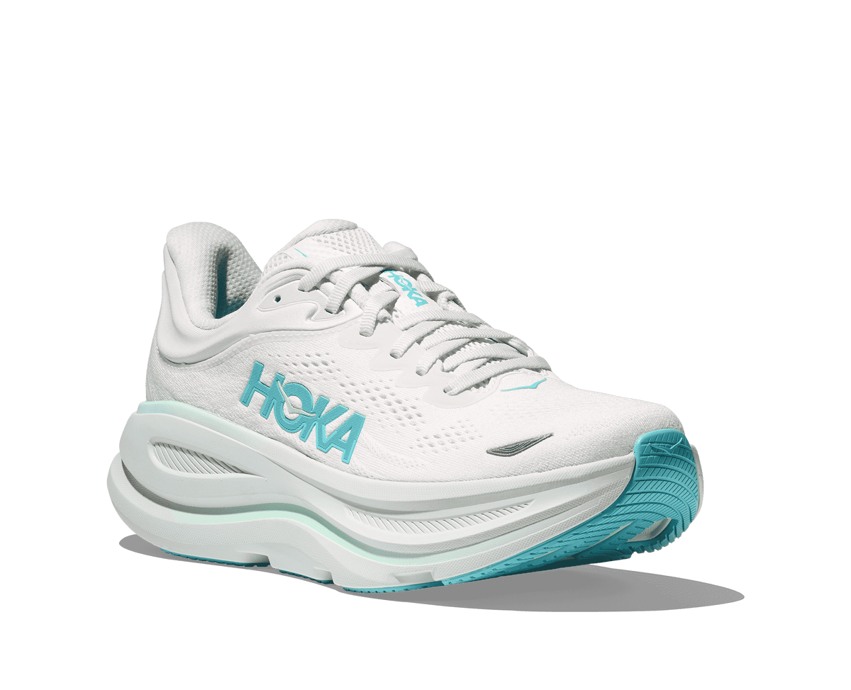 HOKA Women's Bondi 9 Frost/Cielo Blue