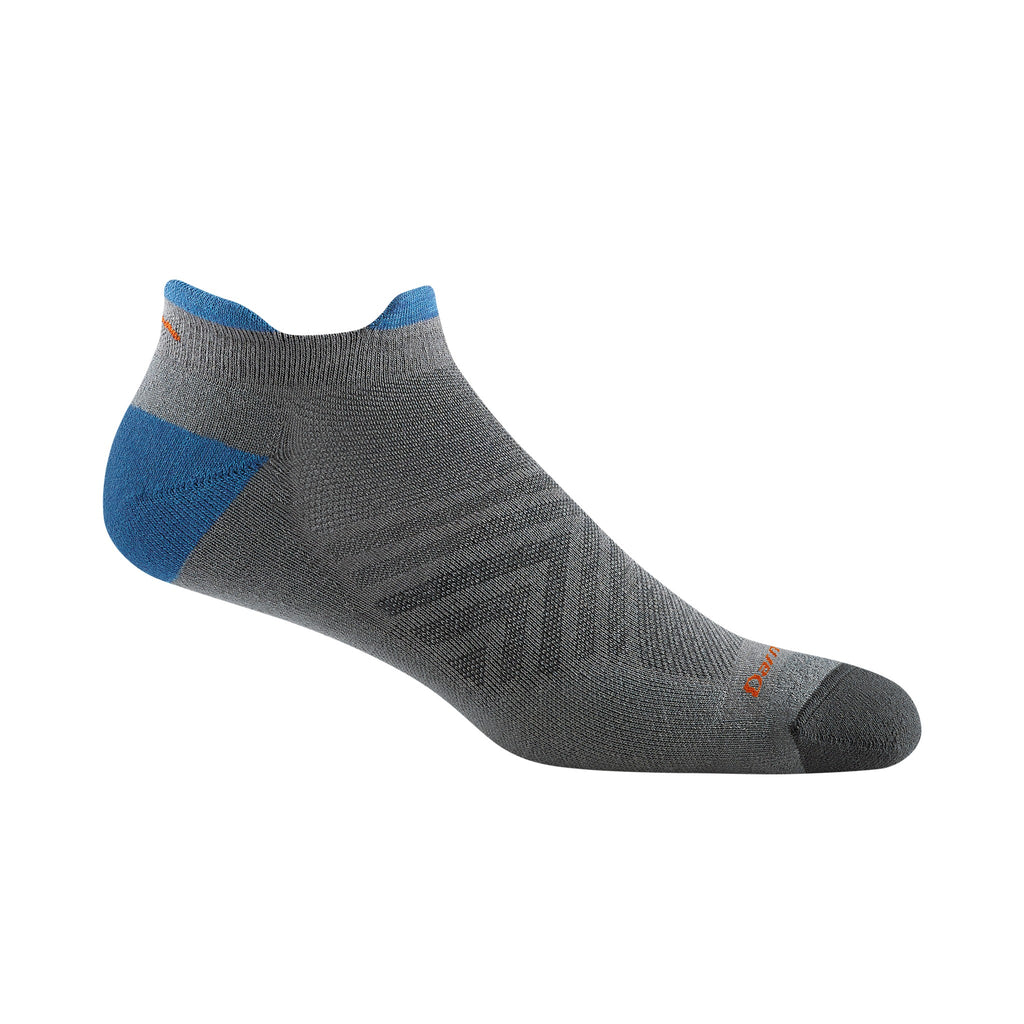DT Coolmax® Run No Show Tab Ultra-Lightweight Run with Cushion Style 1054 Gray