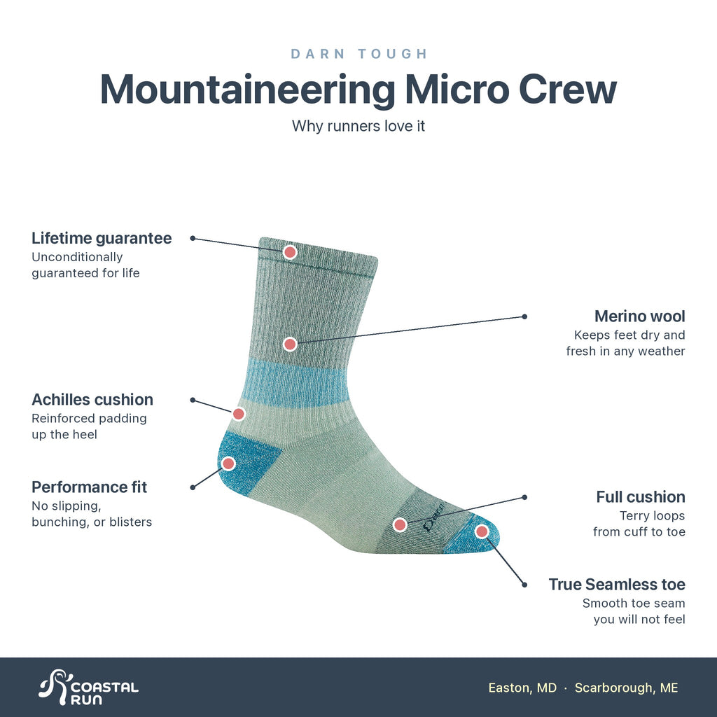 DT Hike-Trek Micro Crew Style 5011 features