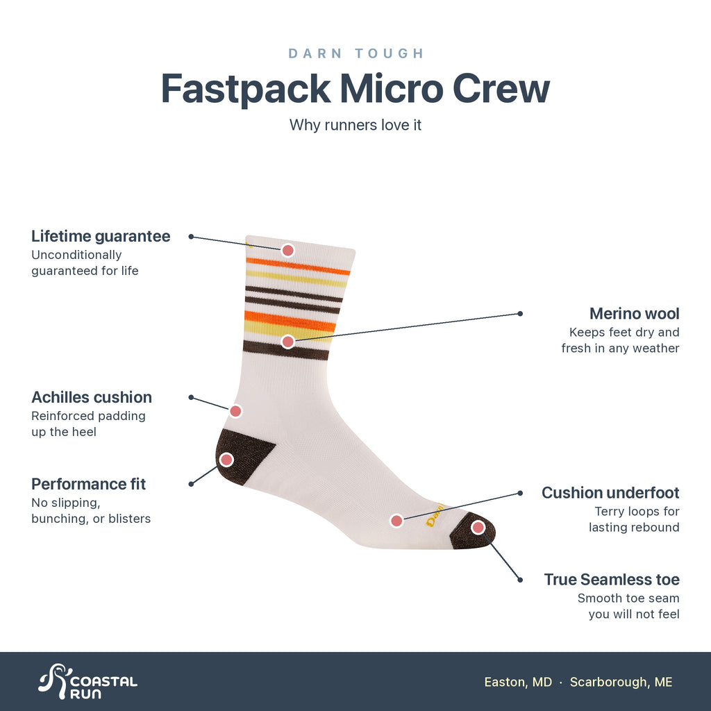 DT Hike-Trek Micro Crew Style 5012 features