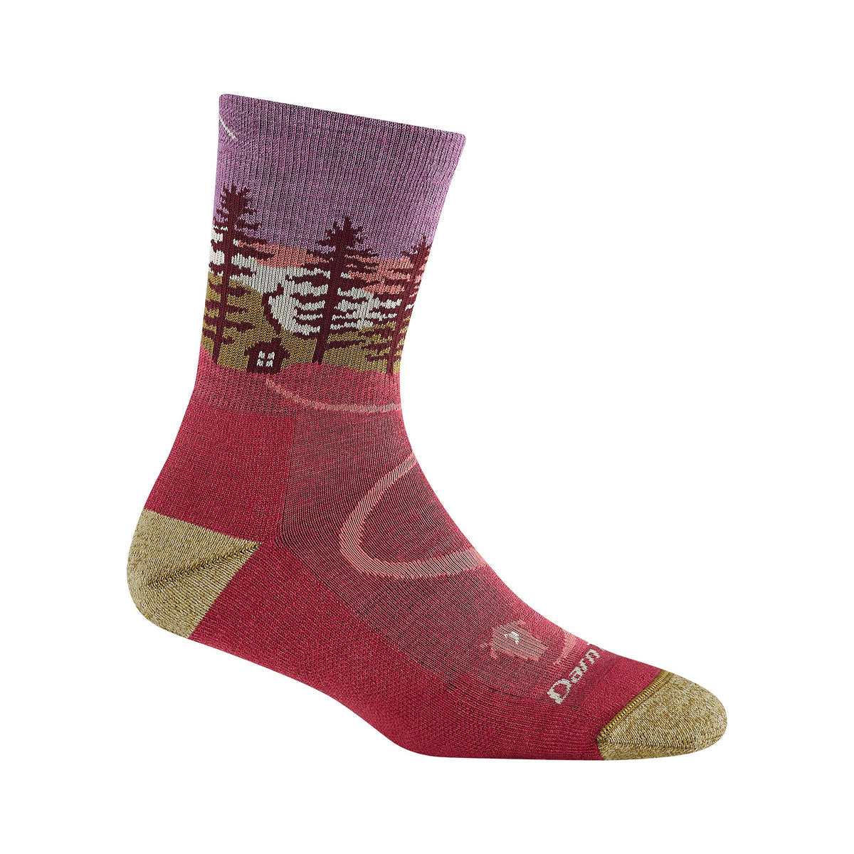 DT Hike-Trek Micro Crew Style 5013 Cranberry