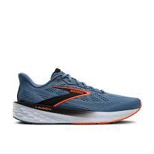 Men's - Brooks Launch 12 - Moonlight/Black/Orange