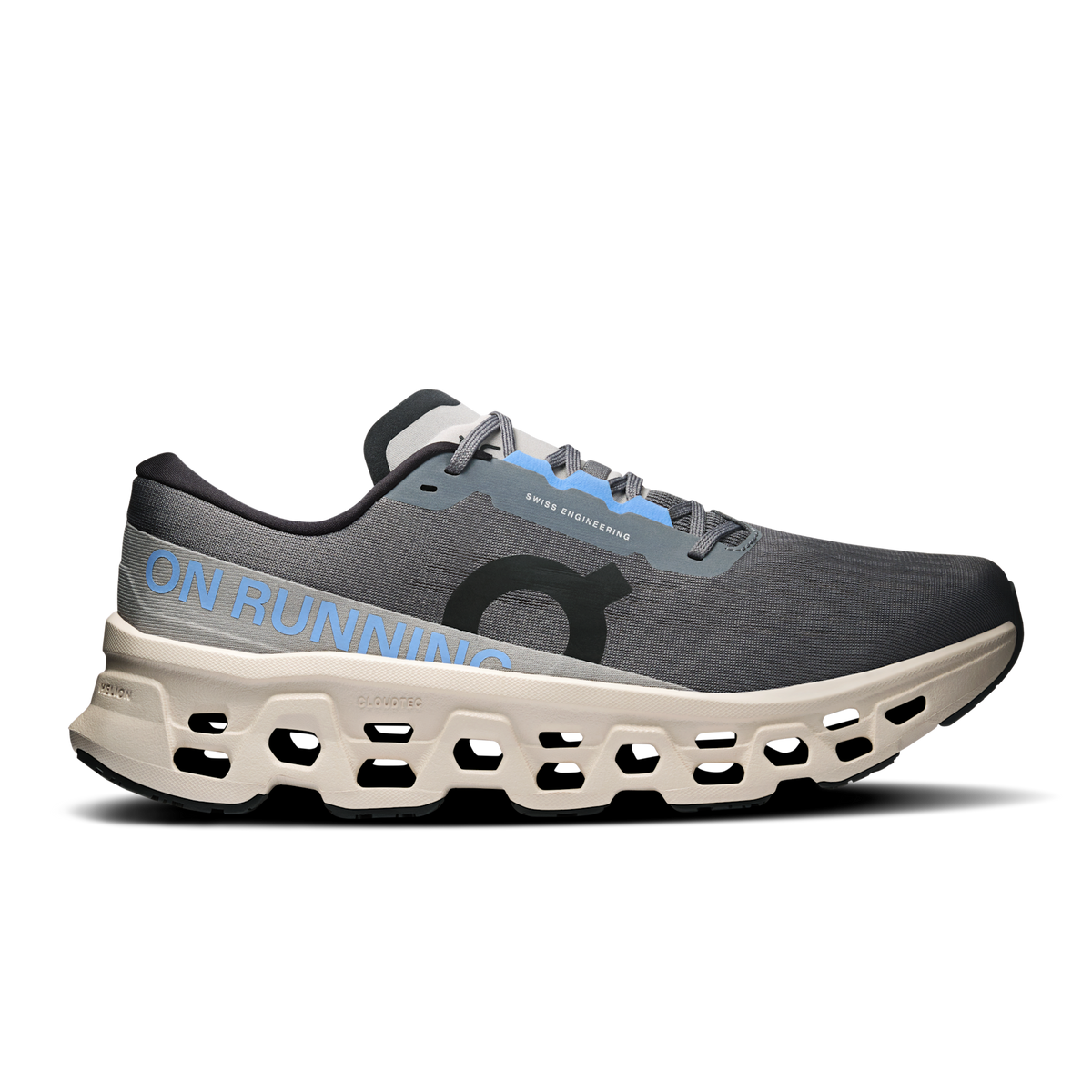On Men's Cloudmonster 3 Rock | Silver