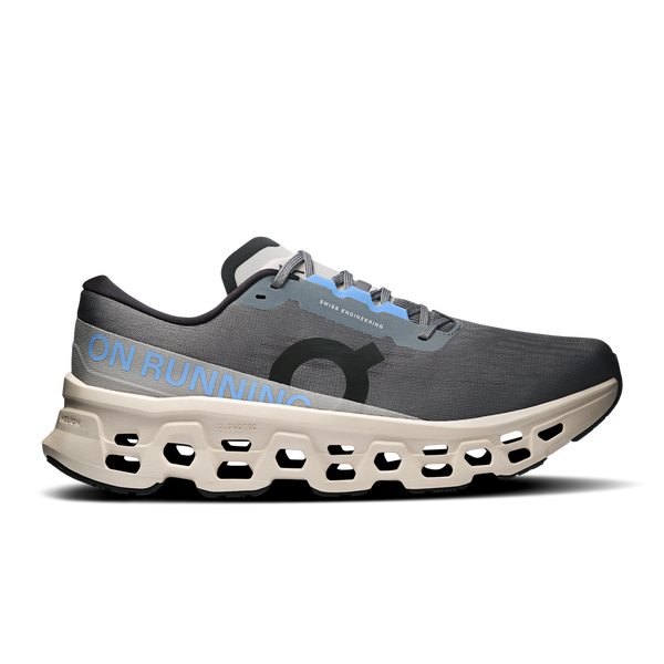 On Men's Cloudmonster 3 Rock | Silver