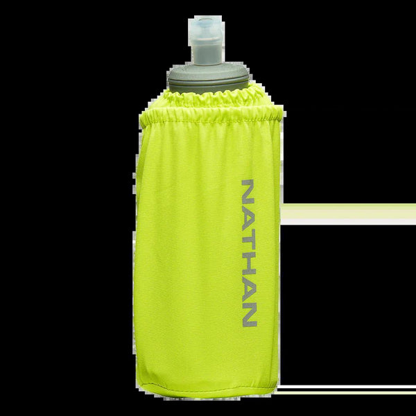 Nathan Pinnacle 18oz Soft Flask Finish Lime/Reflective Silver OSFM