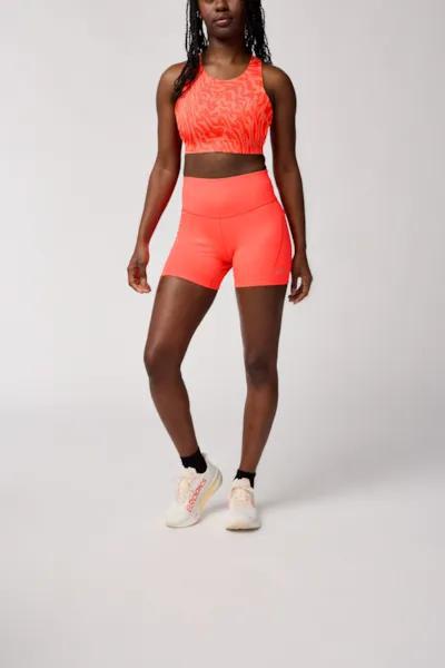 BROOKS - Spark 5" Short Tight - Neo Cayenne