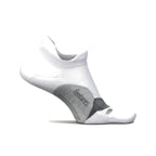 Feetures Elite Light Cushion No Show Tab White
