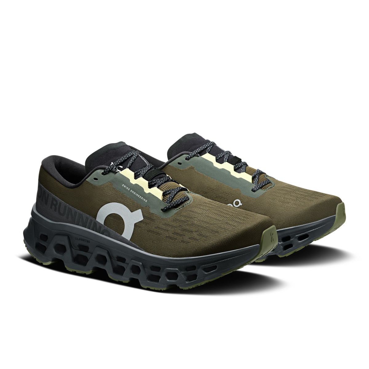 On Men's Cloudmonster 3 Olive | Eclipse