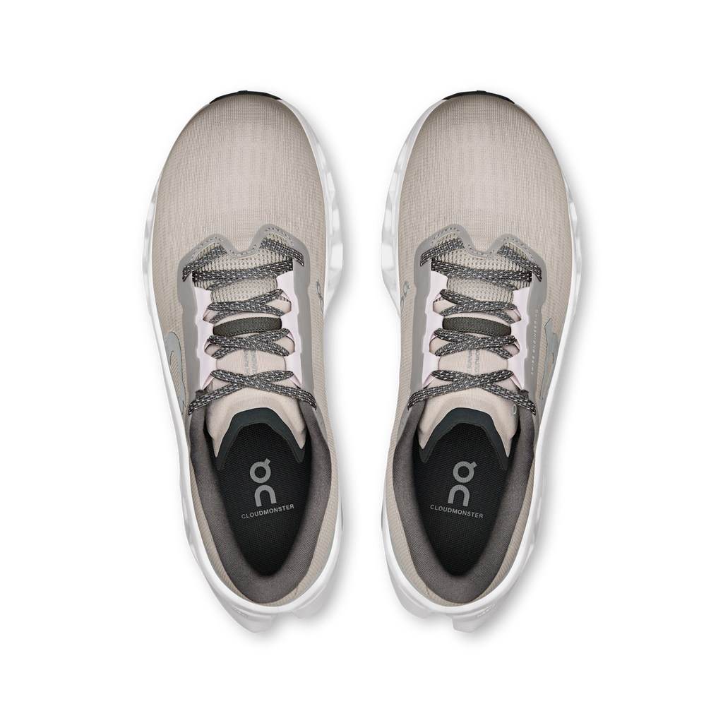 On Women's Cloudmonster 3 Truffle | Ivory