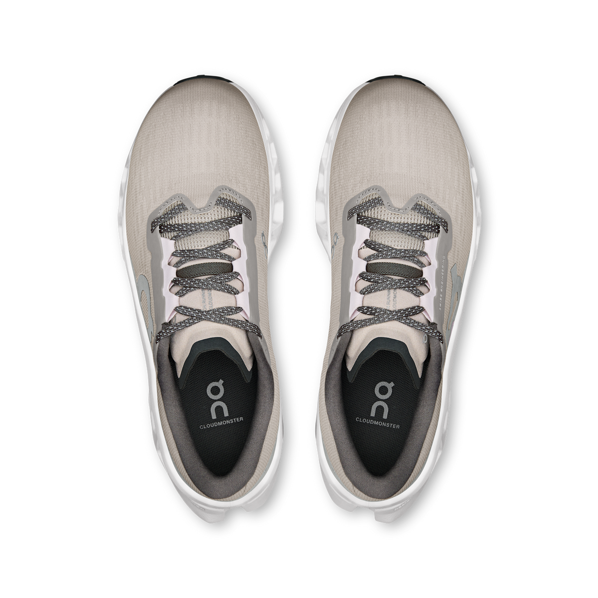 On Women's Cloudmonster 3 Truffle | Ivory