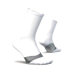 Feetures Elite LC Mini Crew White