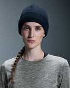 On Merino Beanie Navy