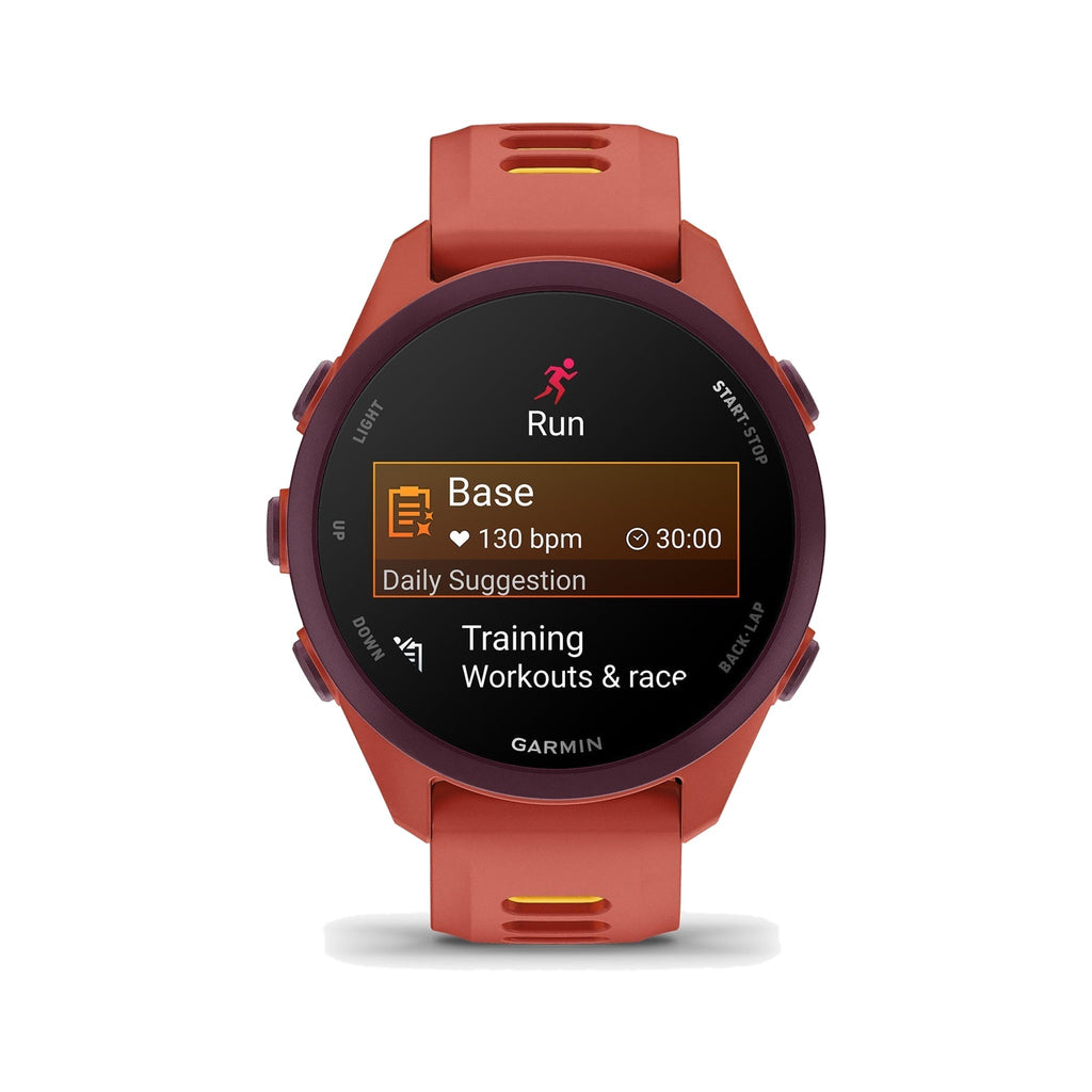 Garmin Forerunner® 170 Music Red Pink with Red Pink-Mango Band
