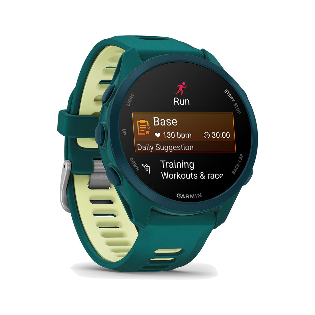 Garmin Forerunner® 170 Music Teal Green with Teal Green-Citron Band