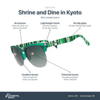 Goodr Shrine and Dine in Kyoto features