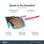 Goodr Speak of the Daredevil features
