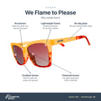 Goodr We Flame To Please features