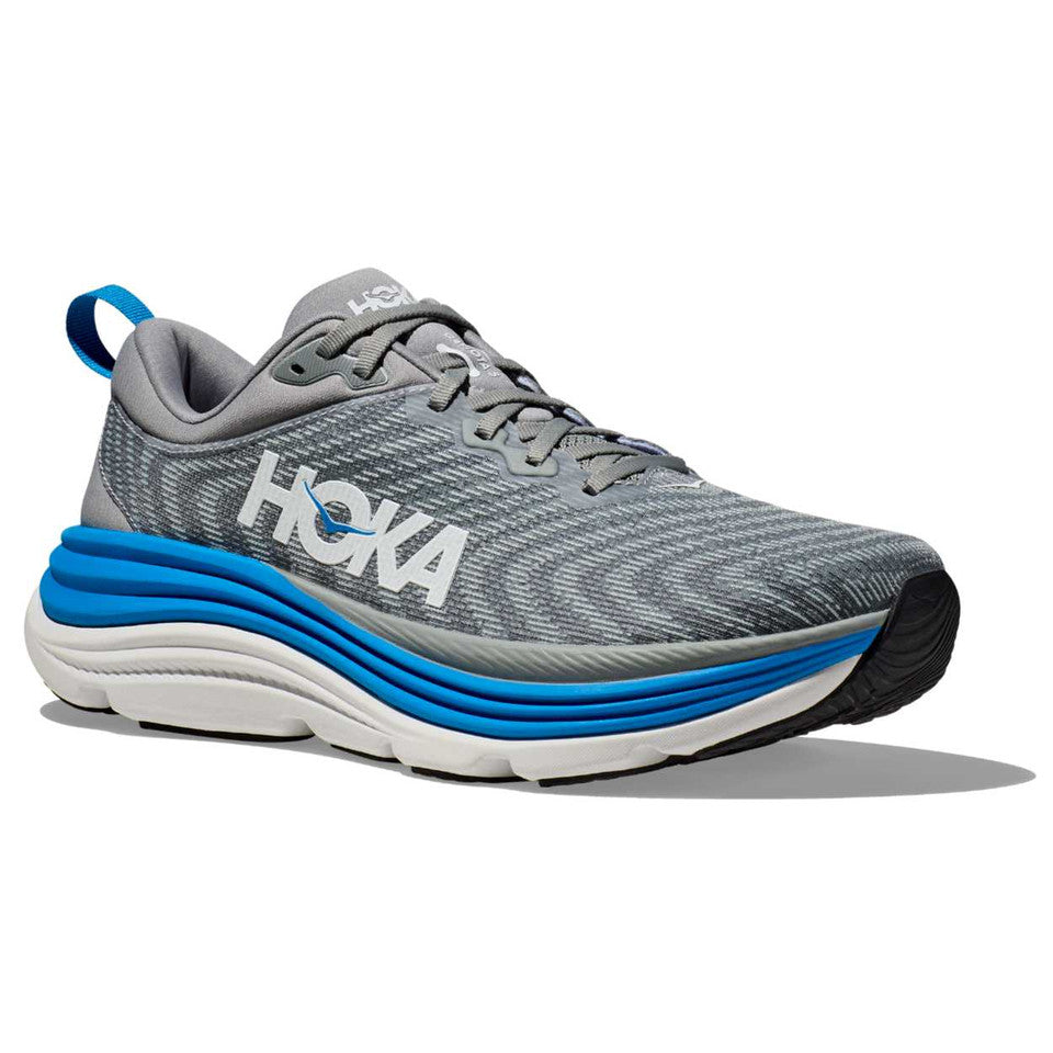 Men's - HOKA Gaviota 5 - Limestone/Diva Blue