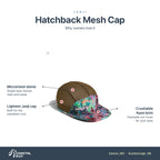 Janji Hatchback Mesh Cap features