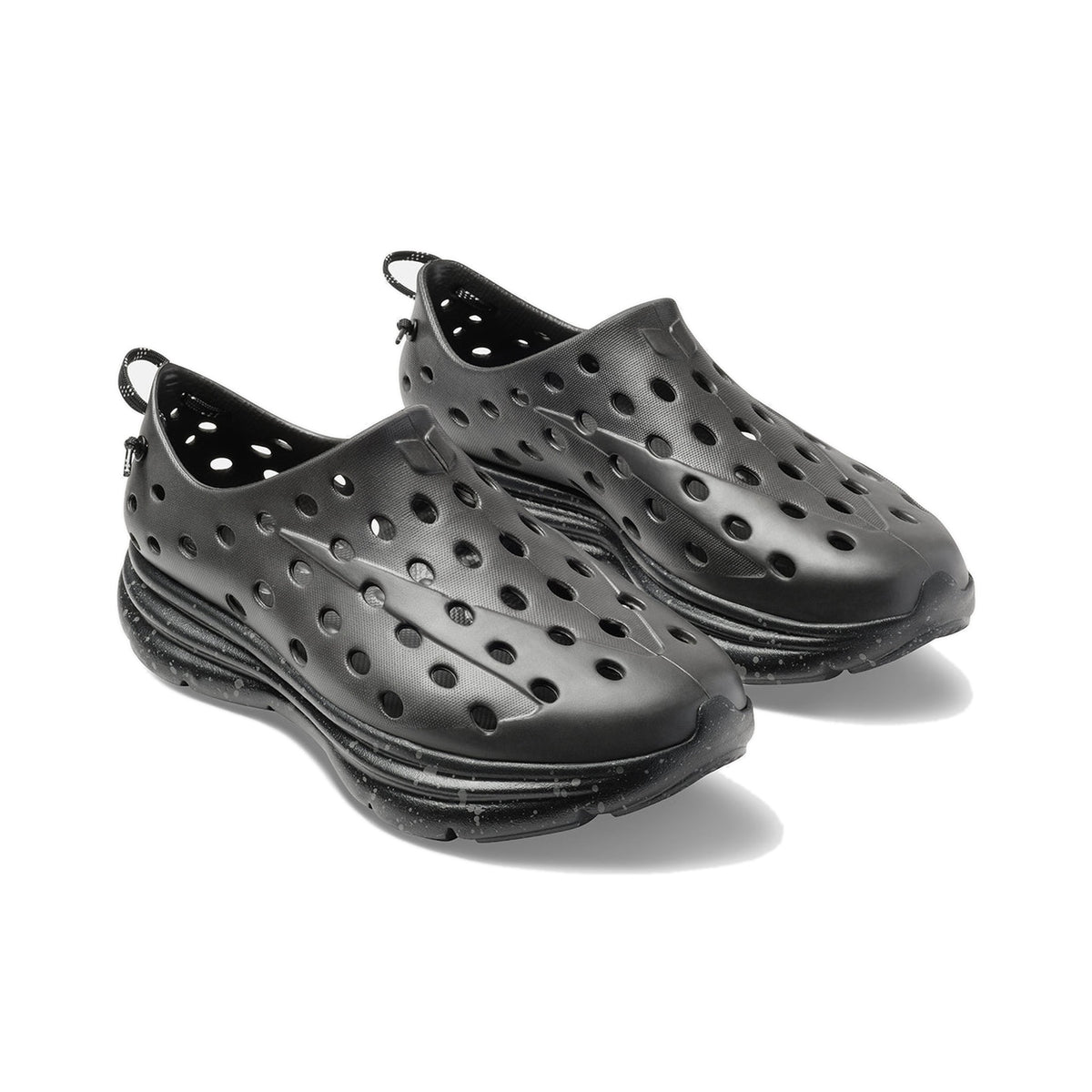 KANE Revive Charcoal-Black Speckle running shoe