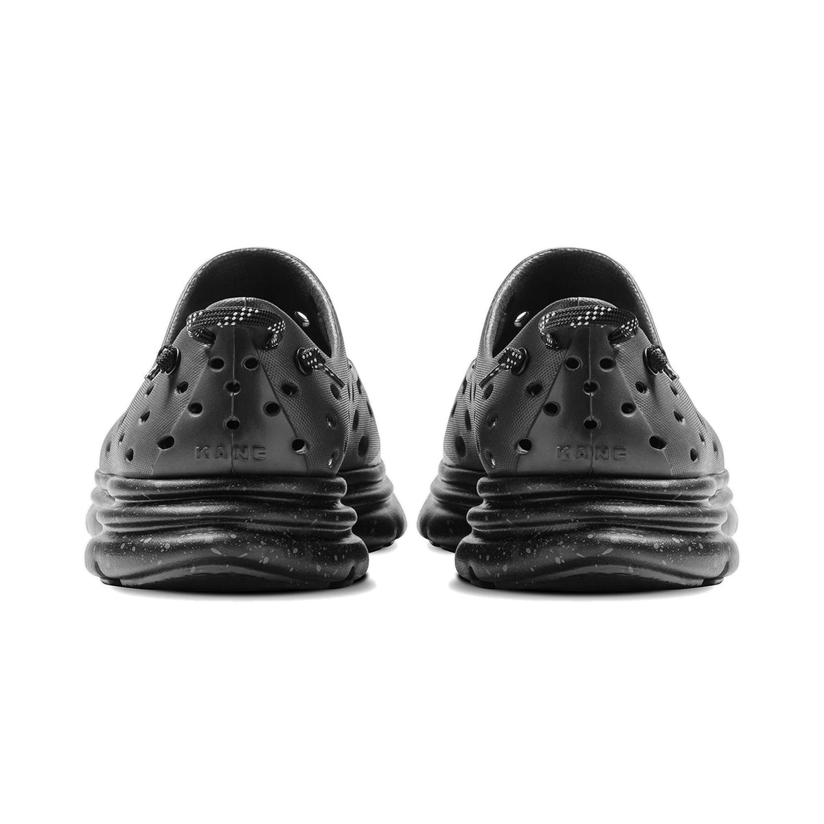 KANE Revive Charcoal-Black Speckle running shoe